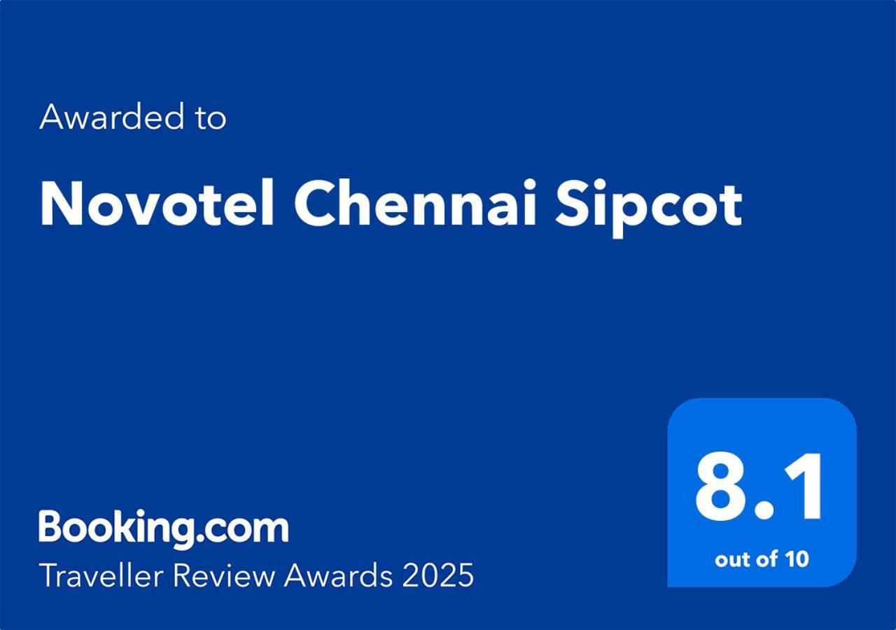 Novotel Chennai Sipcot Екстериор снимка Traveller Review Awards 2025